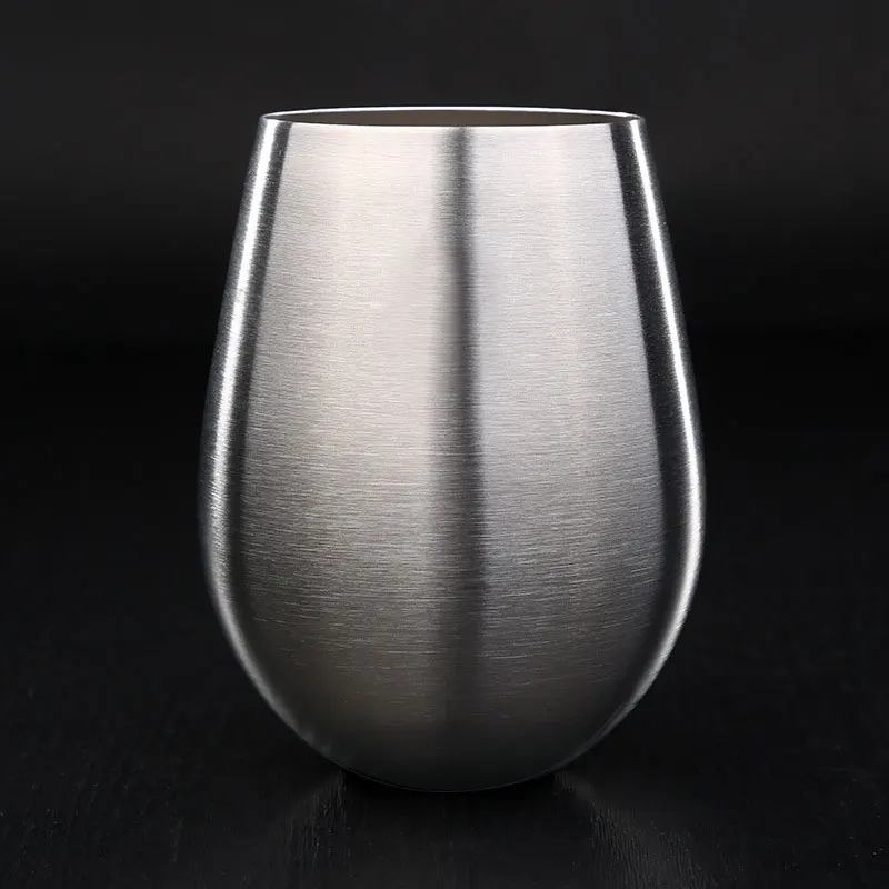 

Stainless Steel Wine Glasses Premium Grade Unbreakable Stainless Steel Wine Cups for Daily & Outdoor Parties Picnic Events