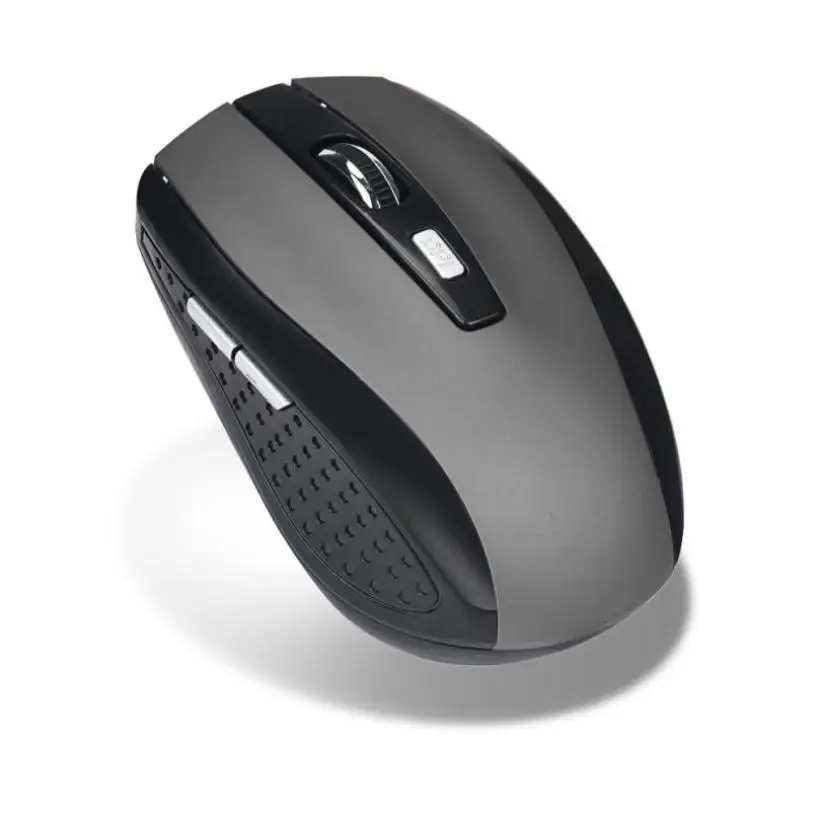 3200 dpi Беспроводная игровая мышь оптическая эргономичная мышь профессиональная портативная мини USB мышь геймер для компьютера#20/ - Цвет: Gray