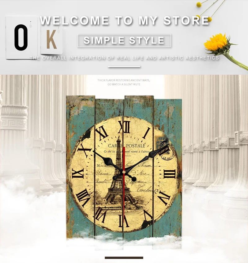  gold wall clock decor vintage wooden wall clock round wall clock modern clocks home decor living room watch large wall clock for living room large digital wall clock kitchen clock wall europea (1)