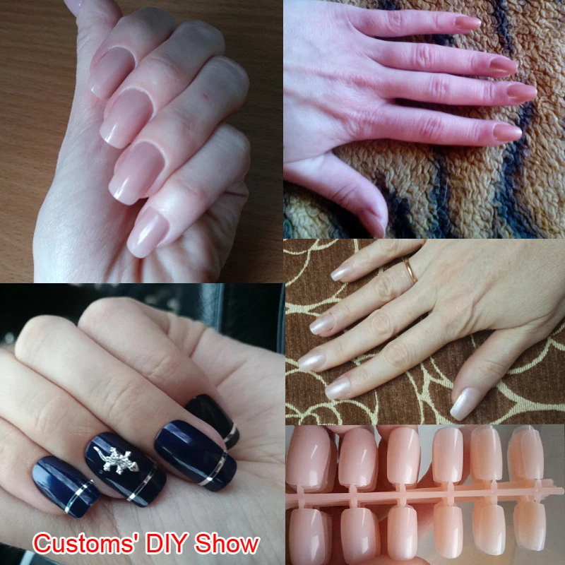 TKGOES-240pcs-pack-Mixed-20-Colors-Nail-Tips-Short-Design-Fake-Nails-Faux-Ongles-Full-Cover