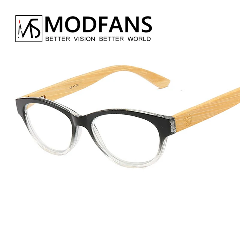 

Reading Gasses Women Men Bamboo Wood Frame Vintage Clear Lens Presbyopic Eyeglass Black Red Readers Diopter 1 1.5 2 2.5 3 3.5