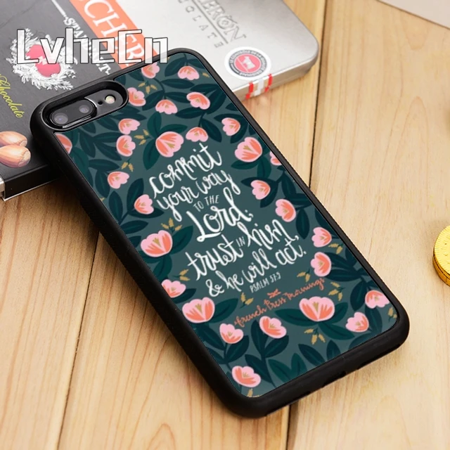 Чехол для телефона LvheCn с изображением книги из Библии iPhone 13 12 Mini X XR XS Max чехол Apple 11