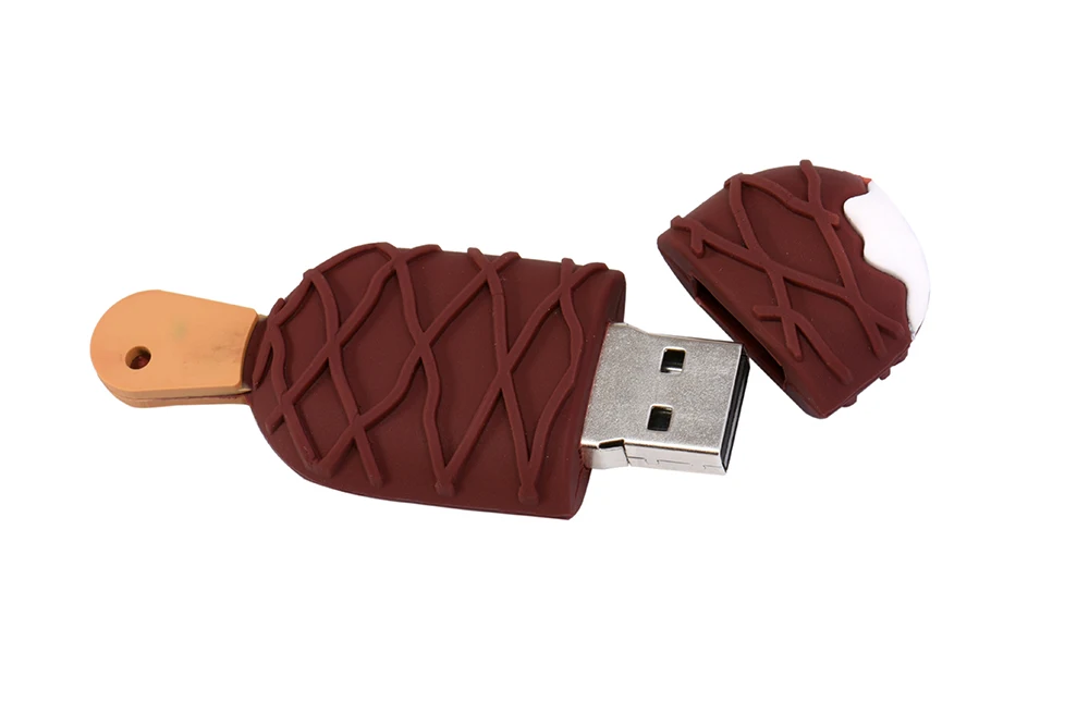 JASTER USB 3,0 мультфильм Мороженое usb флеш-накопитель usb диск ручка-накопитель диск памяти милый силиконовый 4 ГБ 8 ГБ 16 ГБ 32 ГБ 64 ГБ U накопитель