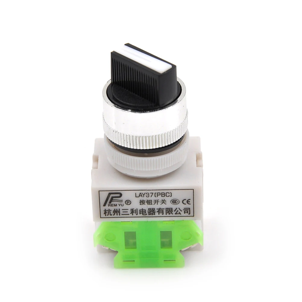 

1pcs Rotary Three Position Selector Switch Power Ignition LAY7-20X3 3 Positions Switch Commutator