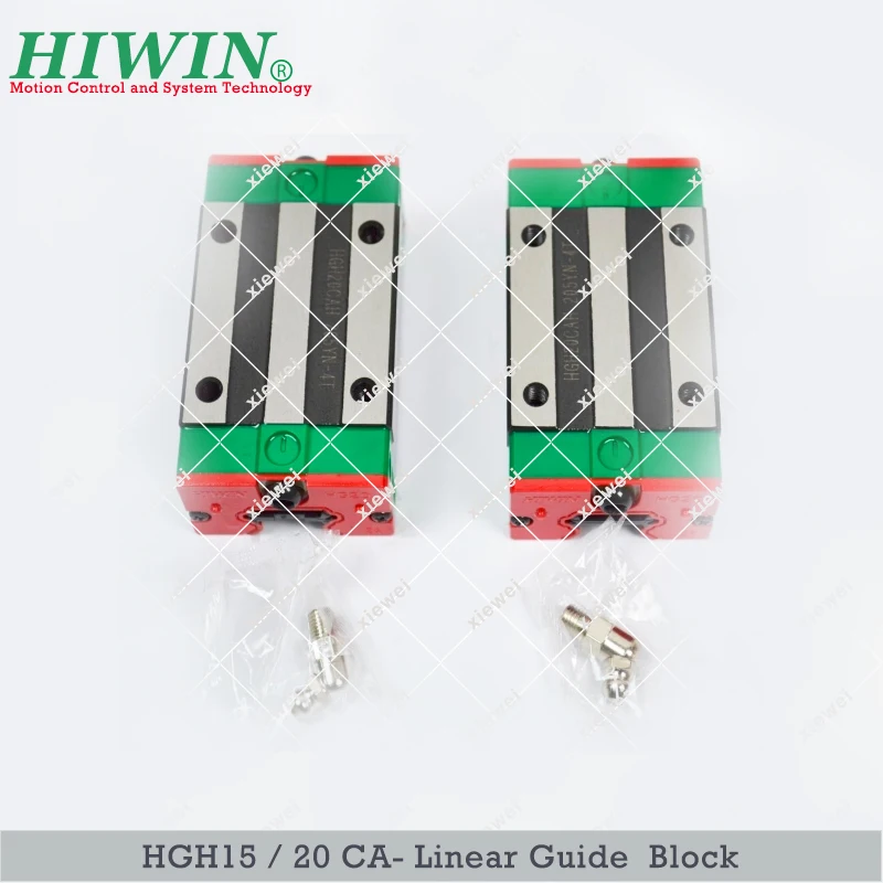 

HIWIN HGH 15 CA HGH20CA linear guide block carriage fit HGR15 mm HGR20mm rails for CNC