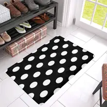 Большой, в горошек внутренний входной коврик, нескользящий, дверной половик ковер домашний декор