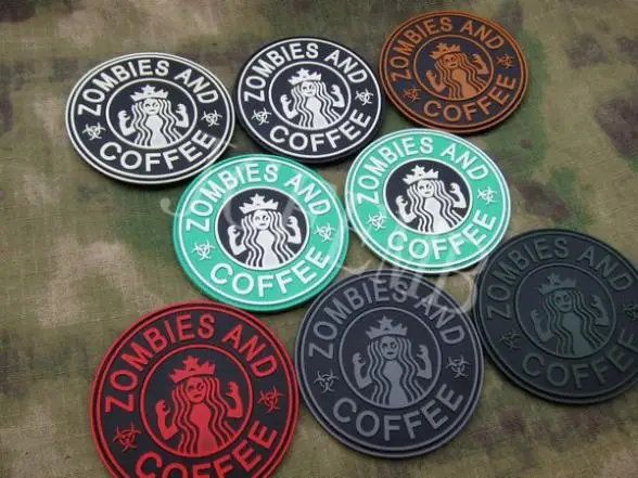 Special Price ZOMBIES goddess Tactical 3D PVC patch