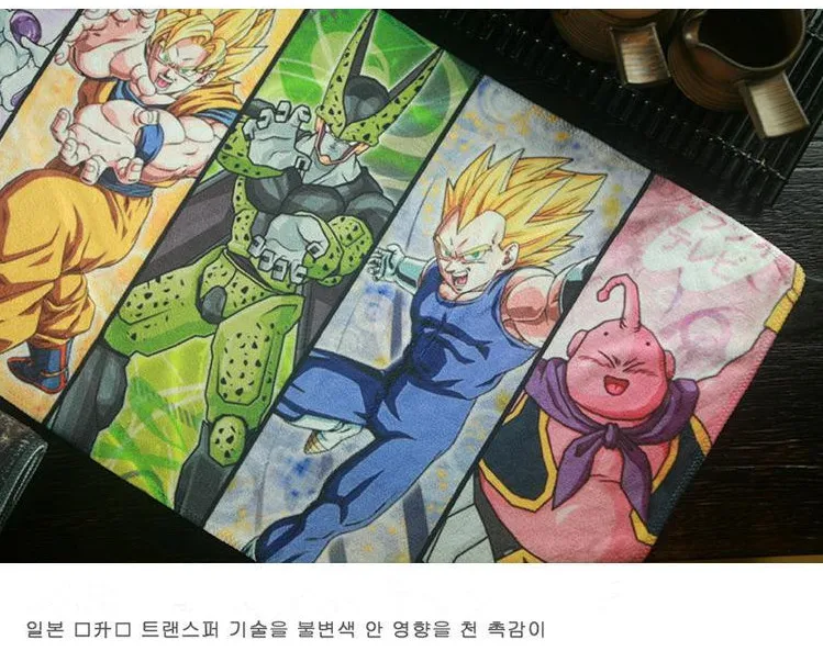 Dragon ball Быстрое Высыхание Микрофибры Антибактериальные Путешествия На Открытом Воздухе/Путешествовать Пешком/Кемпинг Полотенце Compact Спорт Плавать Ванна Душ Полотенце