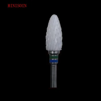 

1 Pcs/Lot White Zirconia Ceramic Dental Lab Burs - Cross cut super fine