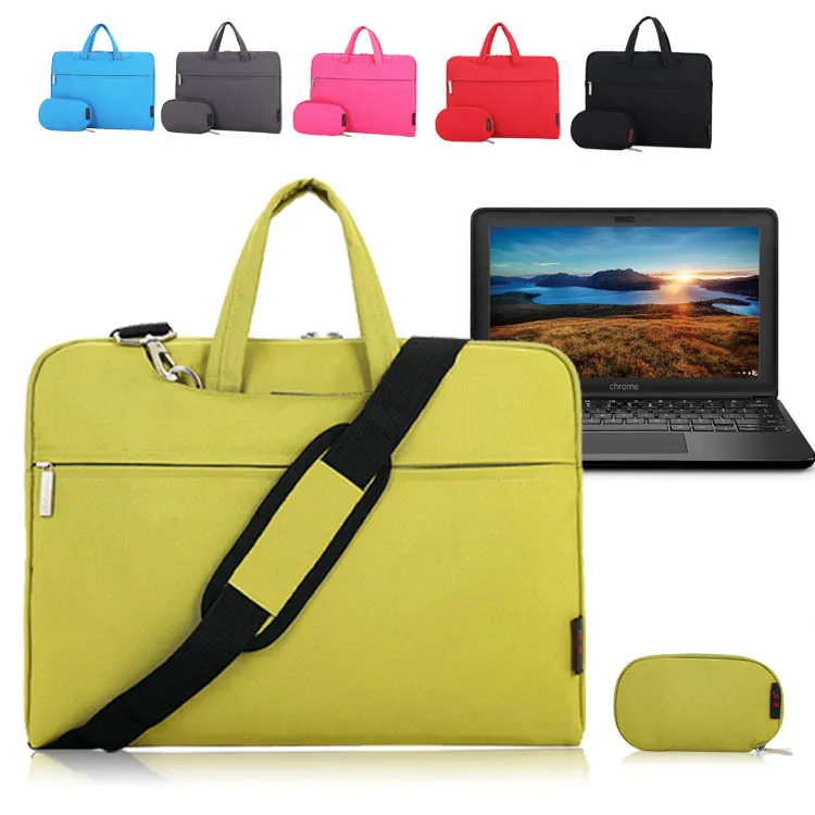 Colorful Shockproof Laptop Messenger Shoulder Bag Carry Case Sleeve