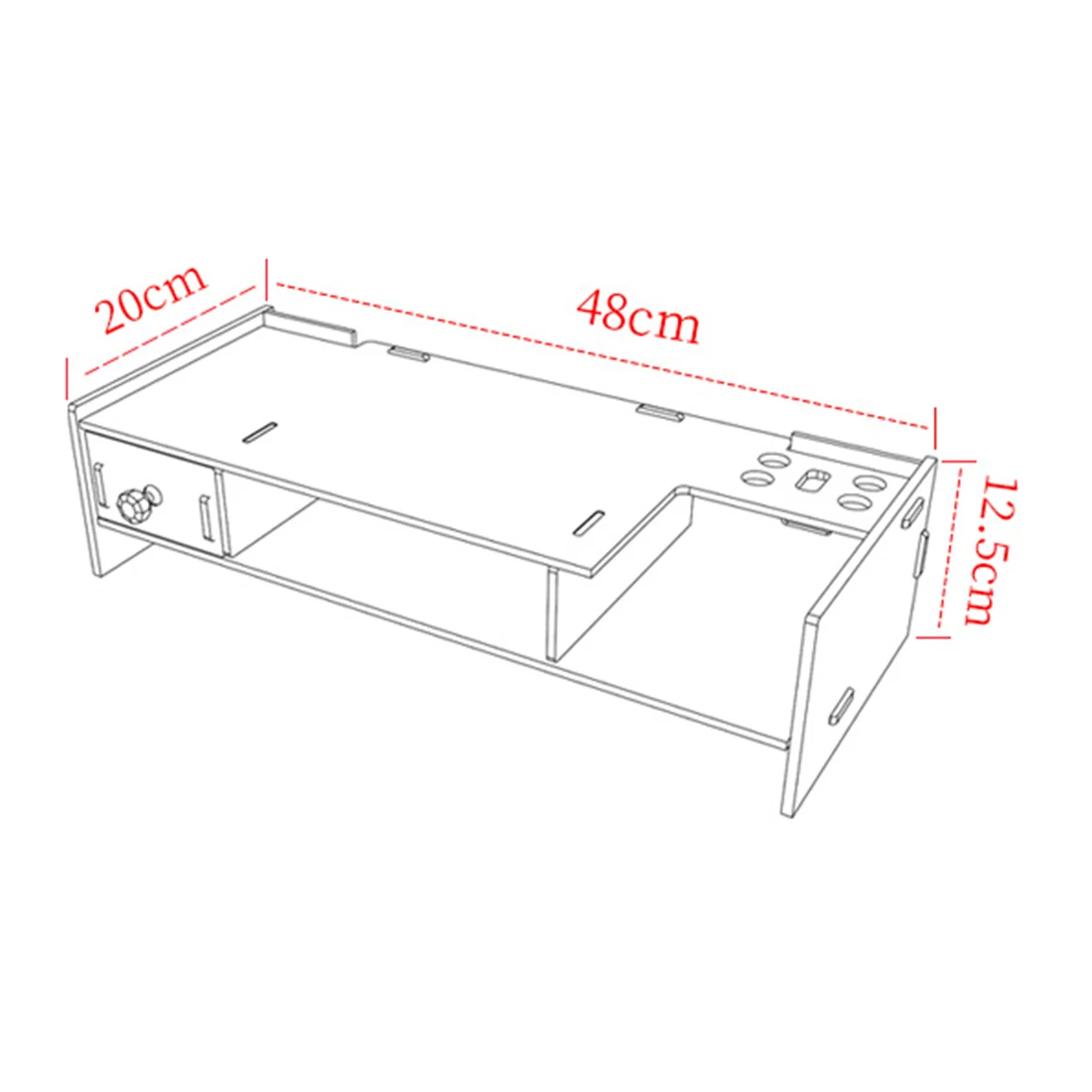 خشبي محمول الهاتف المحمول حامل تلفاز الناهض التخزين المنظم مع درج واحد ل مكتب سطح المكتب-مشرق الأسود خشبي محمول الهاتف المحمول حامل تلفاز الناهض التخزين المنظم مع درج واحد ل مكتب سطح المكتب-مشرق الأسود