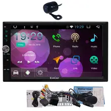 Free camera +Capacitive screen Android 6.0 Wifi Car DVD GPS radio Navigation two 2din Car Stereo Radio Car GPS Bluetooth USB/SD
