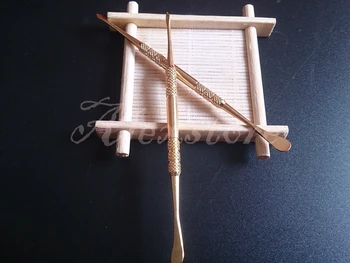 

5pcs Wax dabber tools wax atomizer tank gold color long 120mm dab jar smoking tool dry herb weed titanium vaporizer for ecig mat