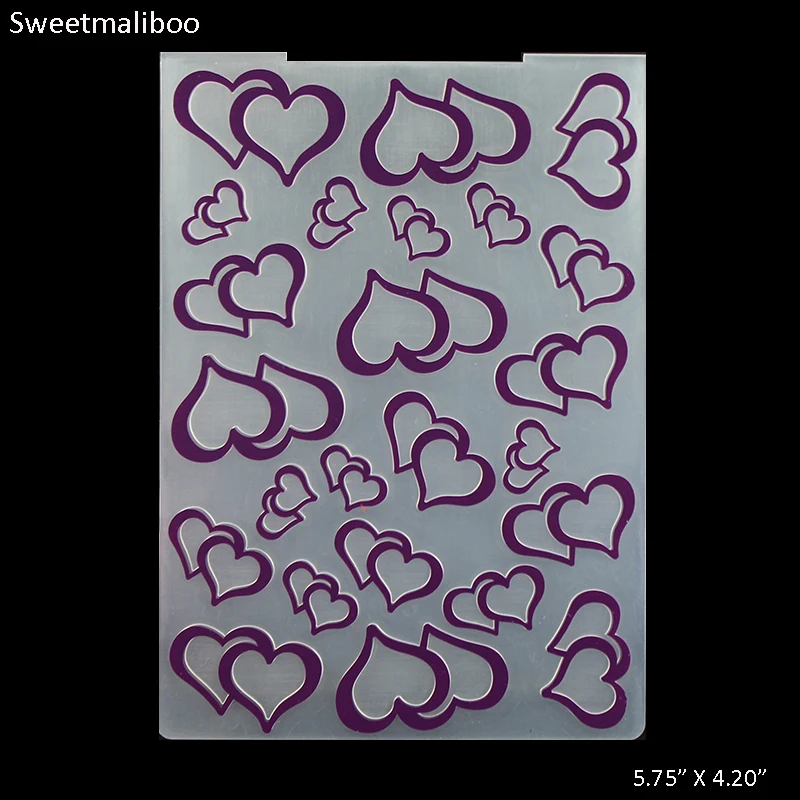 EF-0002 embossing heart
