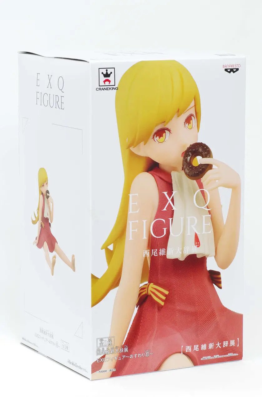 100% оригинальная Коллекционная Фигурка Banpresto EXQ Nisioisin Daijiten Shinobu Oshino|Игровые фигурки