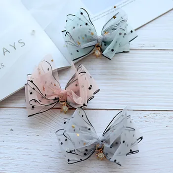 

Fashion Children Headwear Princess Hair Clips Hairbands Hair Accessories Lace Rhinestone Bow hairgrip Hairpin For Cute Baby