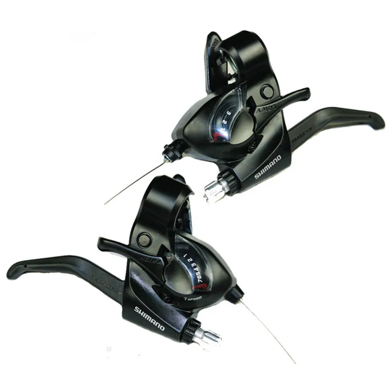 SHIMANO ST EF41 7 для езды на горном/шоссейном велосипеде сиамский циферблат 7/8 скорость