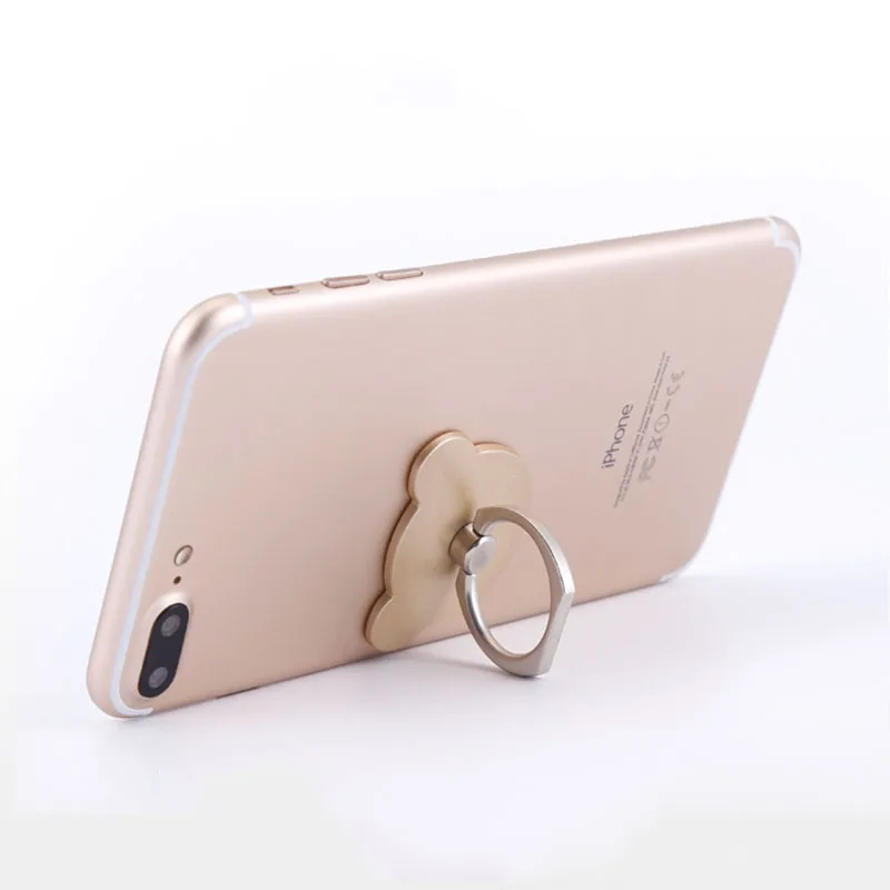 Кольцо держатель SIANCS Kawaii в форме медведя для IPhone IPad Xiaomi смартфона мультяшный