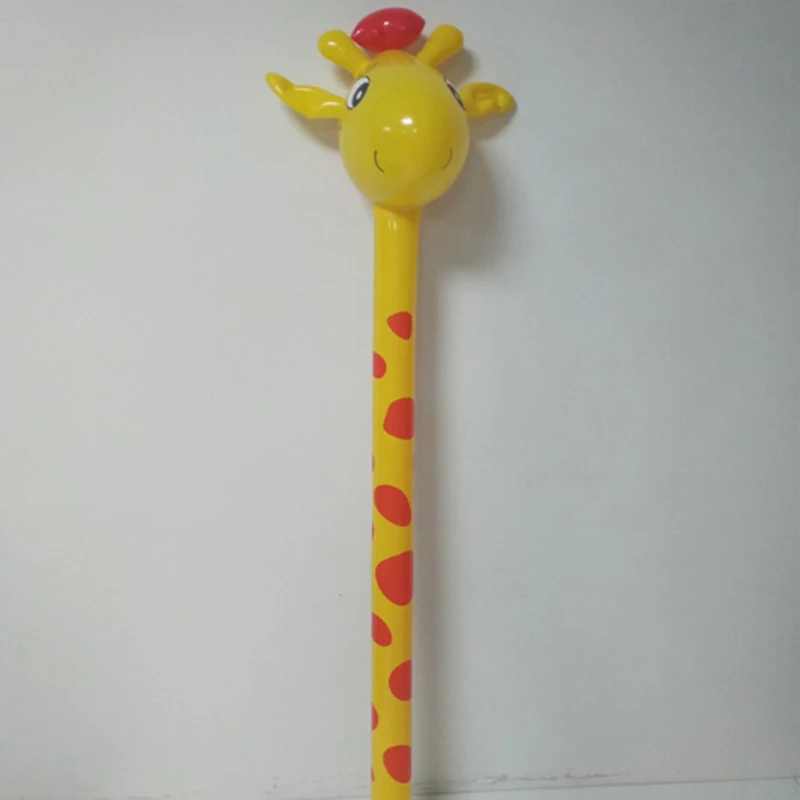 Новые надувные ПВХ наклейки с животными дети день рождения игрушки рождественские подарки - Цвет: Giraffe