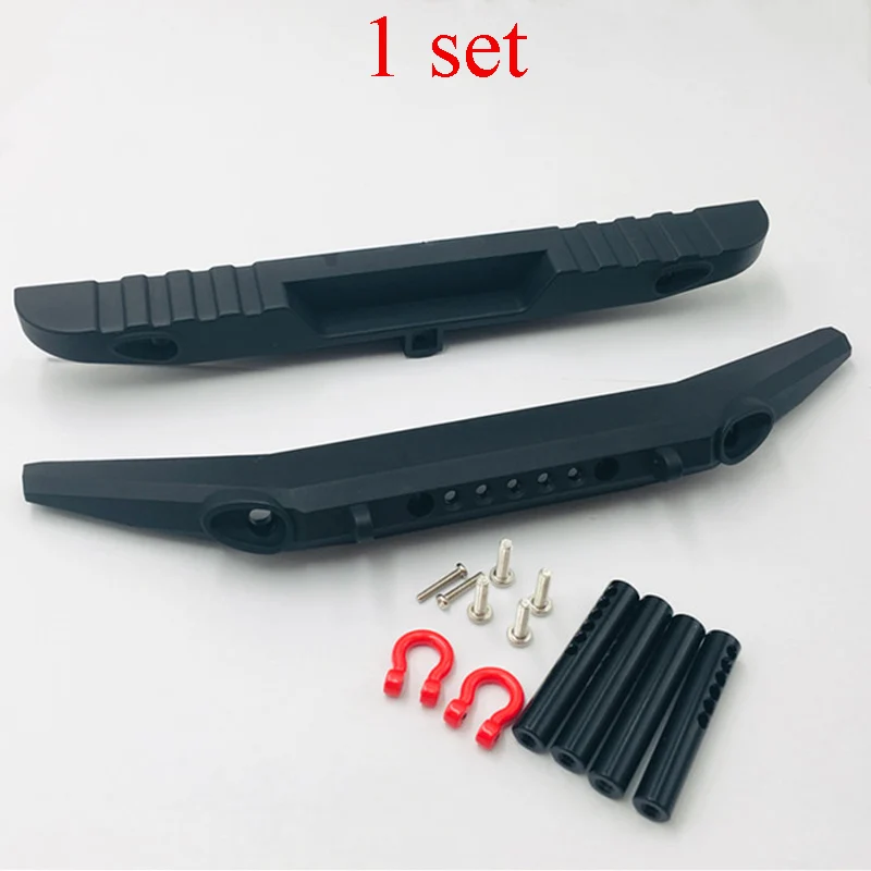 

1Set Front/Rear Bumper Nylon Anti-collision Bracket with Trailer Hook for TRX-4 RC Model Cars Wheel Base 324mm Car Frame Parts