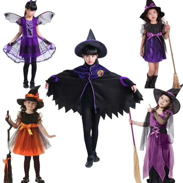baby girl witch halloween costumes