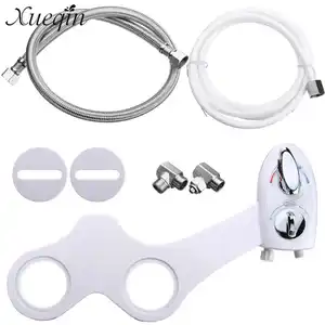 Сюэцинь горячей и холодной воды не Электрический ванная комната унитаза биде спрей двойной сопла унитаз - изображение