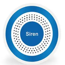 Yobangбезопасности беспроводная домашняя сирена мигающая красная световая Стробоскопическая сирена для YB103/YB104 домашняя охранная сигнализация 110dB