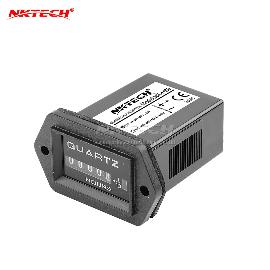 Кварцевые часовые метры NKTECH фотометрический Измеритель для лодок генераторов