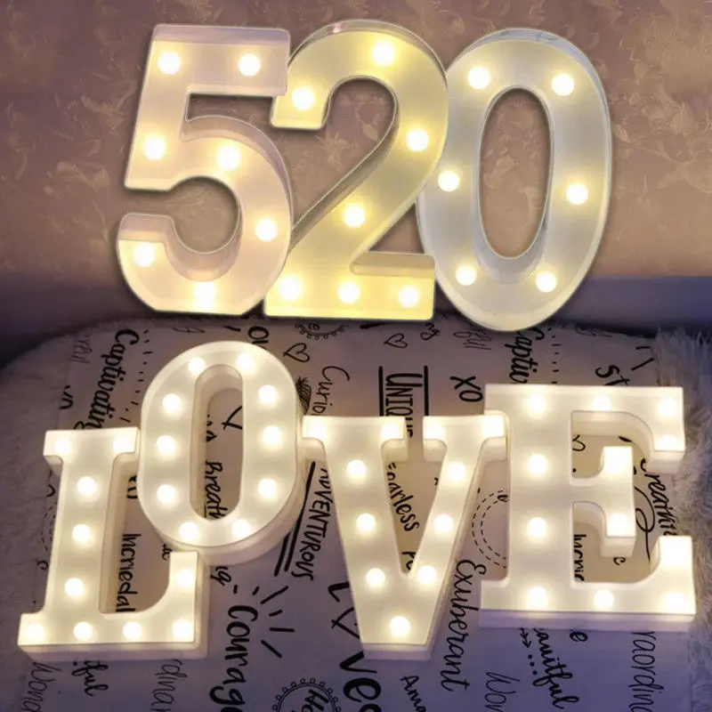 HBH plastic Letter A  Industrial, Vintage Style Light Up Letter Includes an OnOff Switch, Perfect for Events or Home Decor 1 (1)