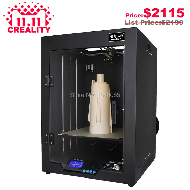 

Creality 3D CR-3040 Full Assembled 3D Printer Aluminum Extruder Large Printing Size upgraded Mainboard with Filaments Free