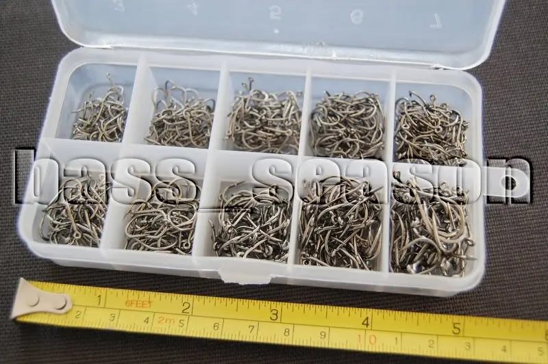 500 шт. рыболовные крючки 10 размеров|fishing hook|fishing fish hookhook hooks |