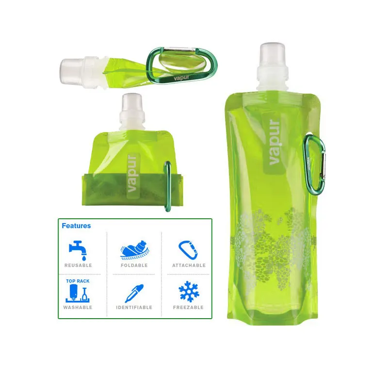 0.5L футляр для бутылки мочевой пузырь рюкзак для верховой езды, для альпинизма на открытом воздухе Охота сумки для воды из пвх Портативная сумка для воды