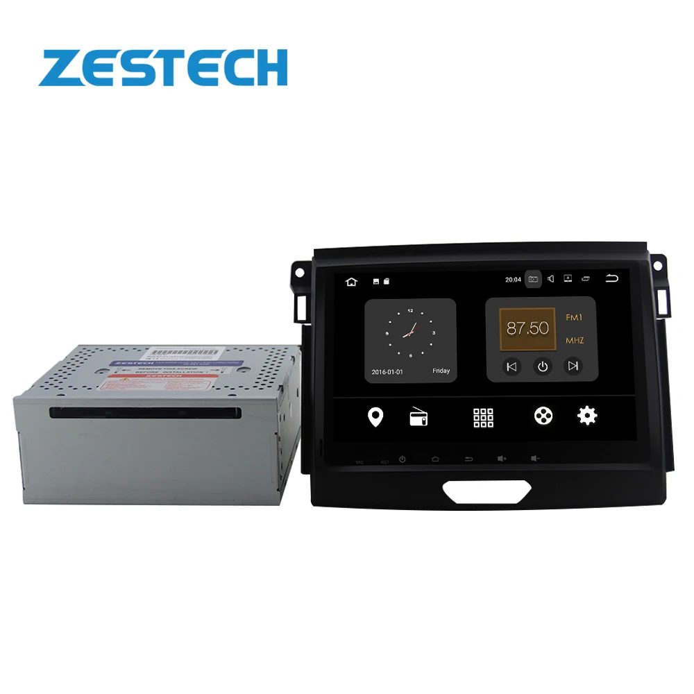 Cheap Android car dvd radio gps for Ford Ranger 2016 2017 2018 with wifi/bluetooth/mp3/mp4 mustic 1