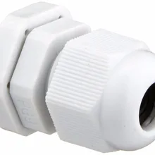 100 шт. белый PG9 сопротивление воды кабельный ввод крепления разъема суставов крепежа