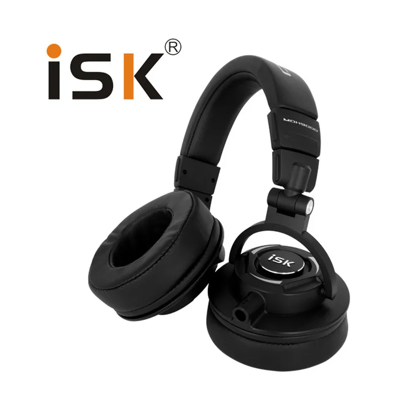 Оригинальный ISK MDH9000 наушники для контроля Звучания Наушники Auriculares Hifi Ecouteur компьютер K песня наушники