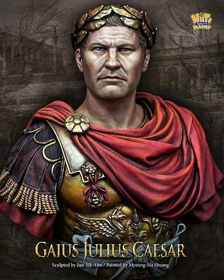 1/10 GAIUS JULIUS CAESAR каучуковая фигурка бюст GK Роль Истории мифологии без покрытия без цвета