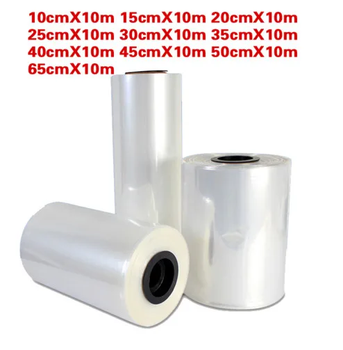 

heat shrink bags Clear Membrane Plastic Cosmetic Packaging bag plastic shrinkable pouch material High transparency
