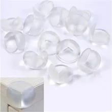 10pcs/lot Baby Safety Silicone Protector Table Corner Edge Protection Cover Anticollision Edge Corners Protection From Children