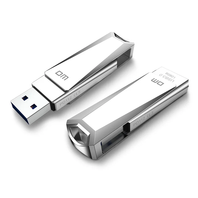 USB флеш-накопитель USB3.0 высокоскоростной PD112 16GB 32GB 64GB 128G 256G металлическая скорость записи от 10 MB-60 MB флеш-накопитель
