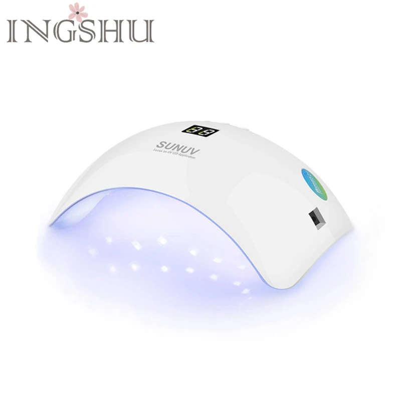 

48W SUNUV SUN8 UV/LED Nail Dryer Professional For Manicure Unique Low Heat Mode Nail Gel Dryer For Nail Polish Art Tools