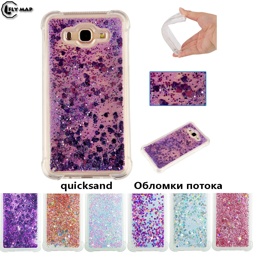 Чехол с блестящими звездами для Samsung Galaxy J7 Neo 2017 J701 J701F/DS J701M SM-J701F/DS SM-J701MT жидкий