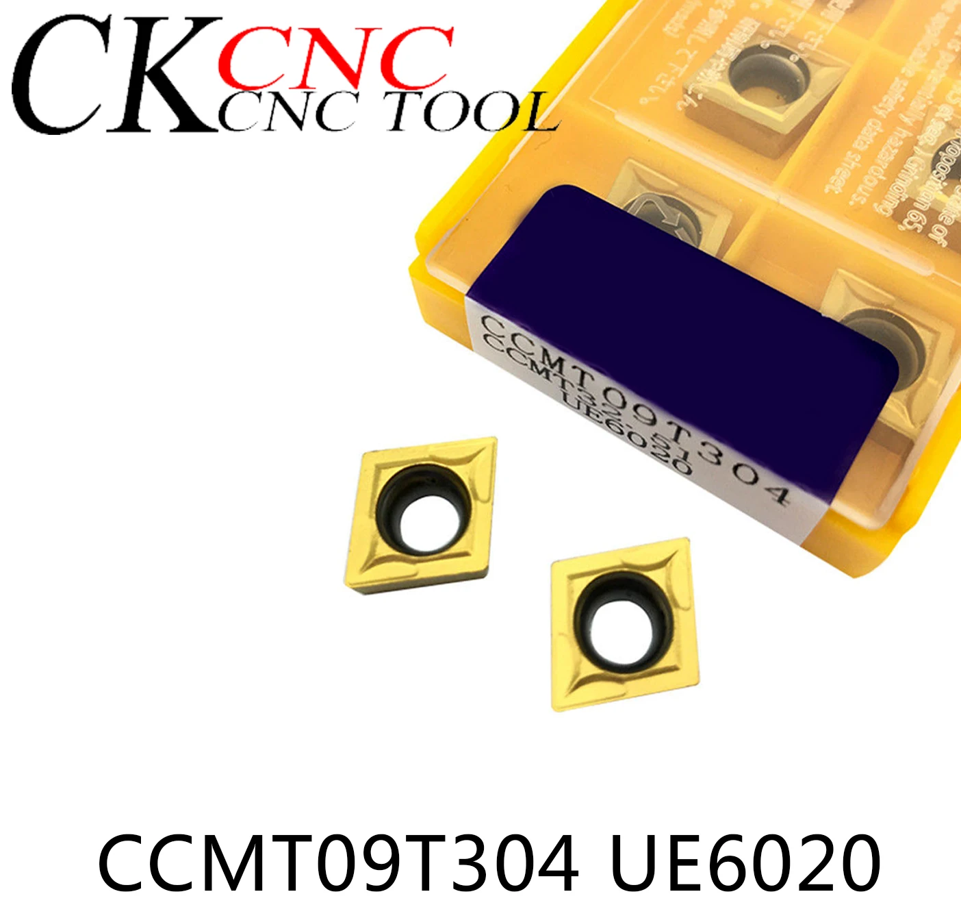 10 шт. CCMT09T304 UE6020 карбидный внутренний токарный инструмент CCMT 09T304 торцевые фрезы