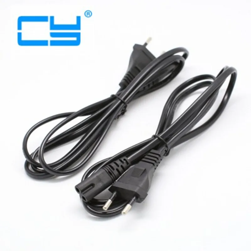 5pcs/lot EU Power cable cord Figure 8 C7 to Euro Eu European 2 pin AC Plug power for cameras printers notebook etc | Компьютеры и офис