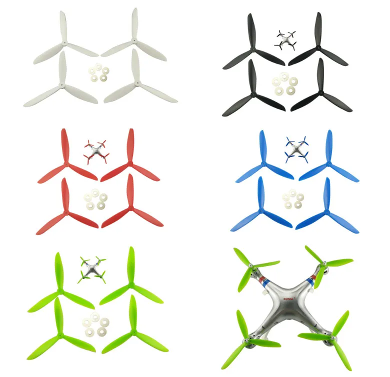 

SYMA X8 X8C X8G X8W X8HC X8HW Quadcopter UAV remote parts accessories upgrade fan propeller blades