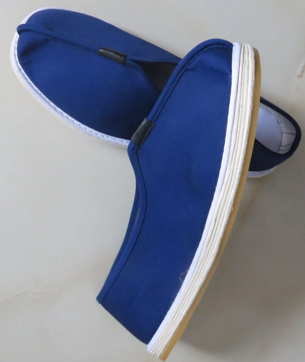 High quality 5color handmade shaolin monks kung fu shoes buddhists lay