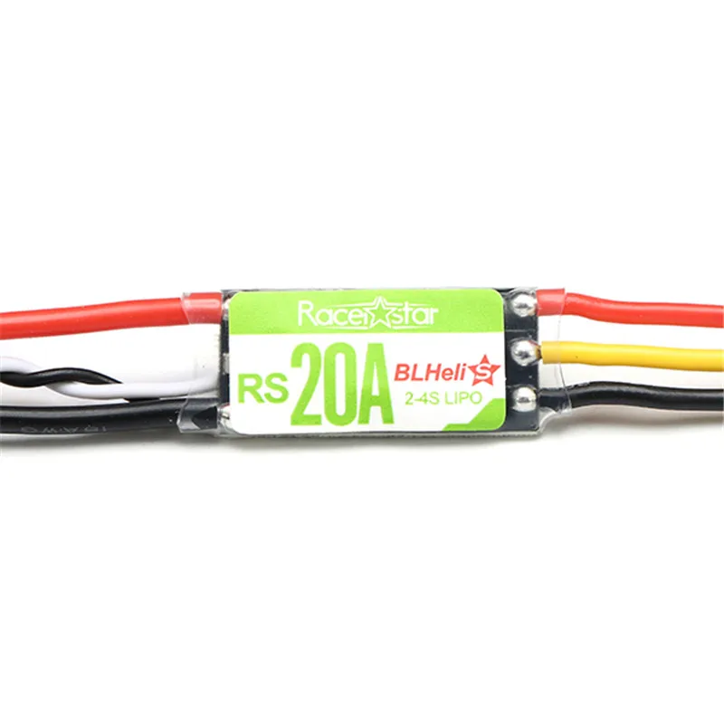 Original Racerstar RS20A 20A BLHELI S OPTO 2 4S ESC Support Oneshot42 Multishot For FPV Racing