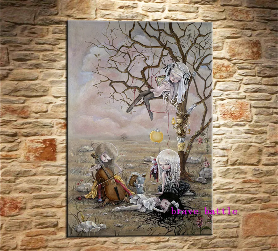 Mark Ryden детский необычный холст для живописи Тёмный мир гостиная спальня домашний