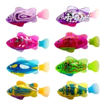 1PC Swimming Electronic Fish Activated Battery Robofish Powered Toy For Children Kid Bathing Toys Gift Random Color @ZJF