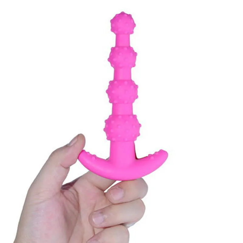 AA002926 Butt Plug Beads Anal Stimulate Toys Masturbation Tool G-Spot Stimulator Dildo Penis Cock Dick Clitoris Touch Massage For Female (2)
