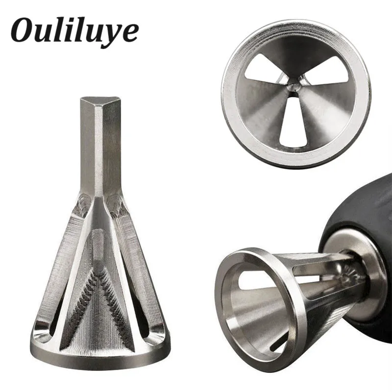 

Deburring External Chamfering Grinding Tool Trimming Steel Remove Burr Rotary Tools for Chuck Drill Bit Accessories Repair Tool